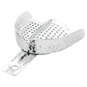 Aluminium  Impression Tray perforated upper N. 5