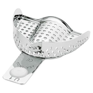 S.S."REGULAR" Impression Tray perforated upper N.1