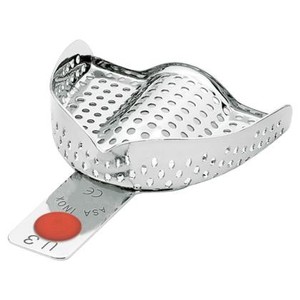 S.S."REGULAR" Impression Tray perforated upper N.3