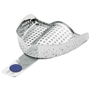 S.S."REGULAR" Impression Tray perforated upper N.6